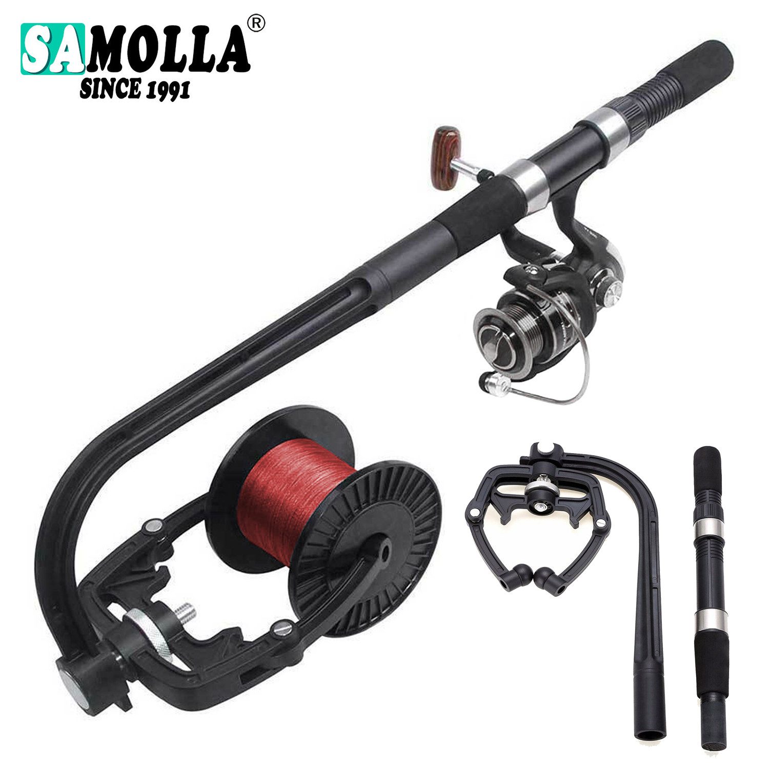 Fishing Line Dispenser - Spooler senar pancing portabel, penggulung senar