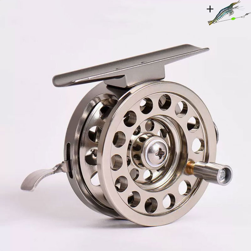 Ice Fishing Line - Reel Pancing CNC dari Paduan Aluminium