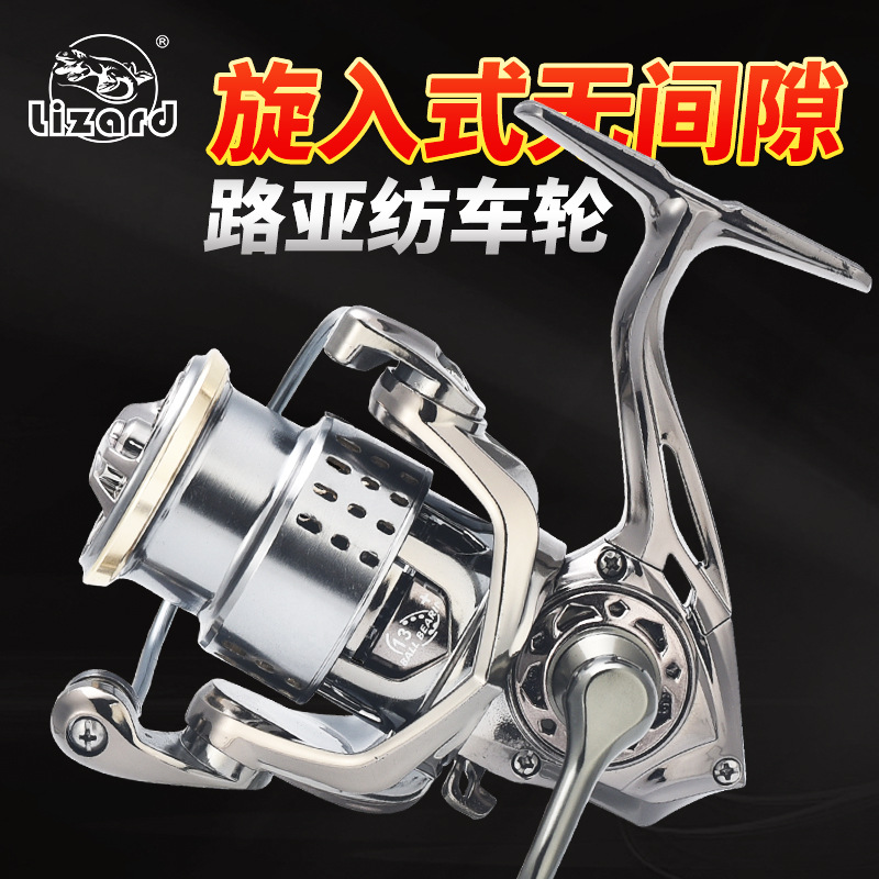 Ice Fishing Line - Reel Pancing Putar dengan Spool Dangkal,