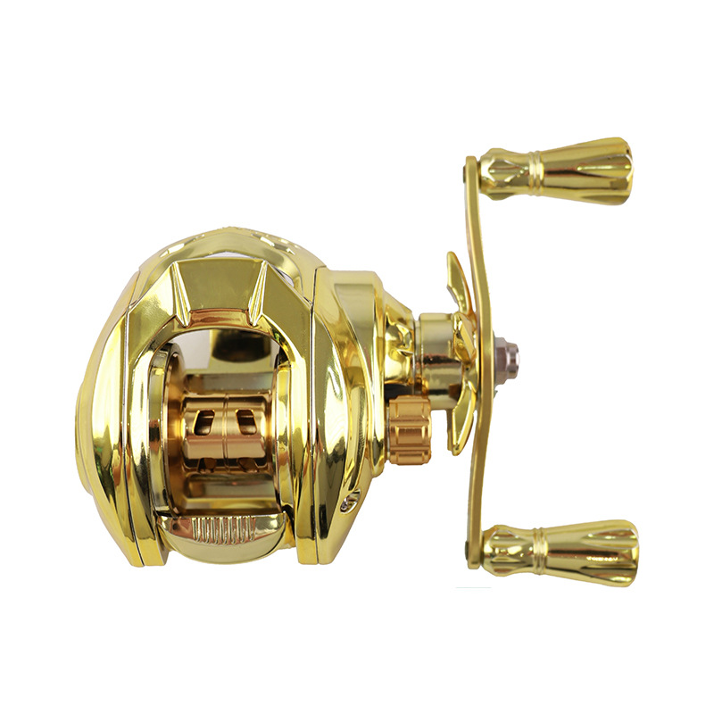 Ice Fishing Line - Reel Pancing Baitcasting Full Metal Warna