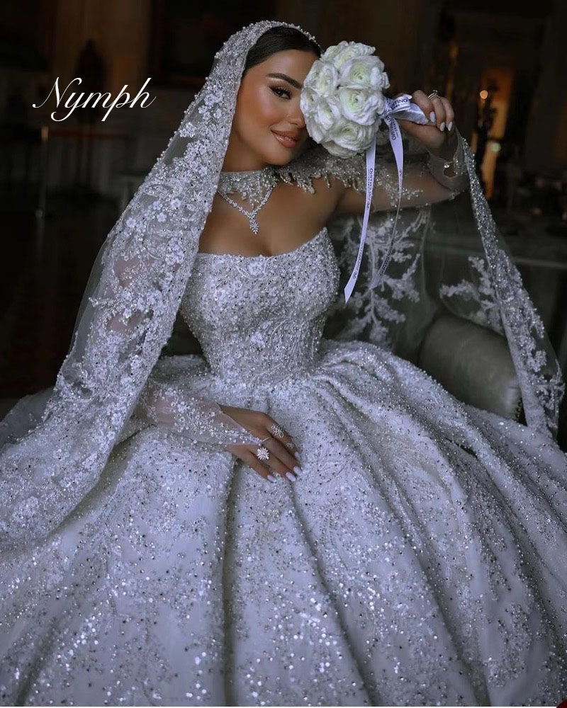 Copolymer Line - Gaun Pengantin Model Ball Gown Kustom,