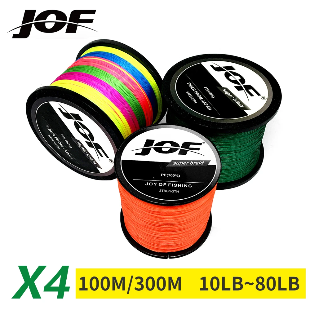 Copolymer Line - JOF x4 senar pancing PE kepang