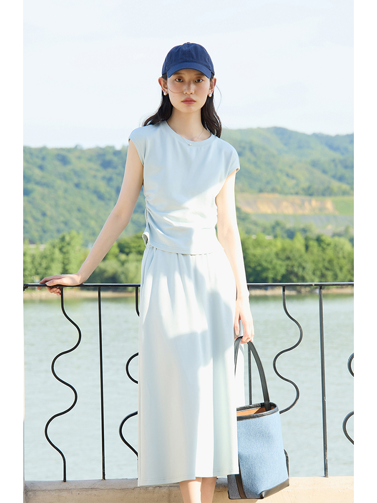 Fly Line - ZIQIAO Petite Set rok kaus lengan