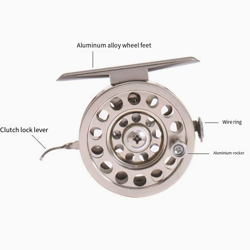 Reel Pancing CNC dari Paduan A - Ice Fishing Line ulasan dan harga