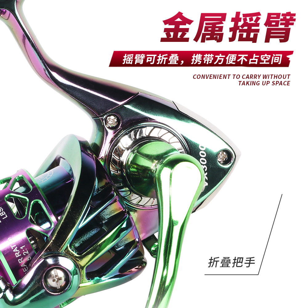 Reel Pancing Putar Logam Berwa - Ice Fishing Line ulasan dan harga