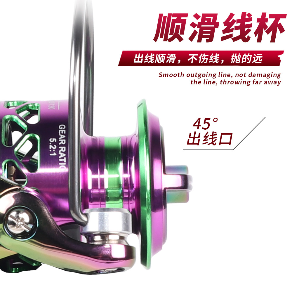 Reel Pancing Putar Logam Berwa - Ice Fishing Line ulasan dan harga