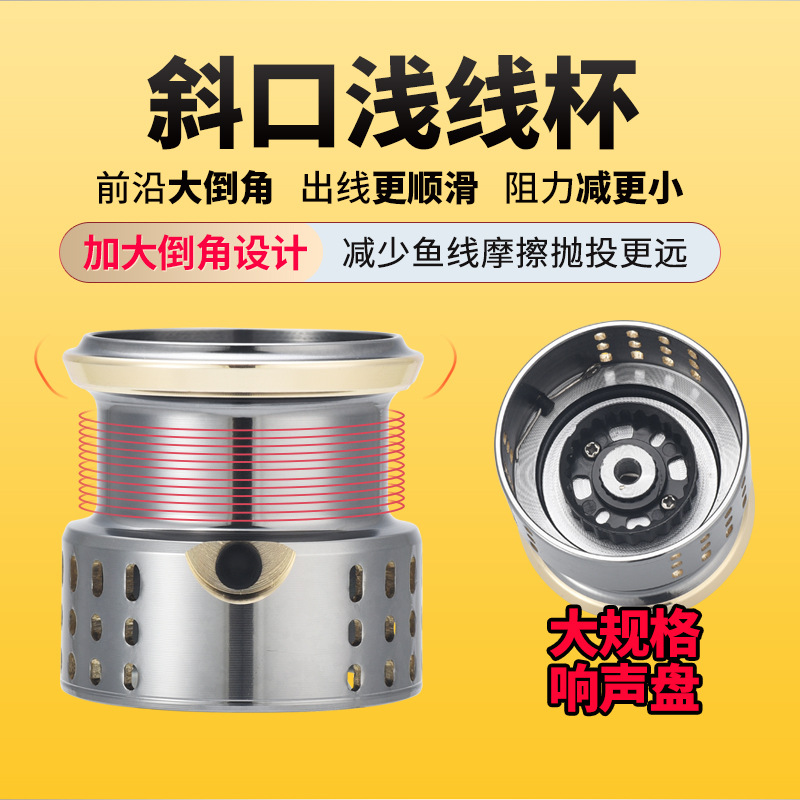 Reel Pancing Putar dengan Spoo - Ice Fishing Line ulasan dan harga