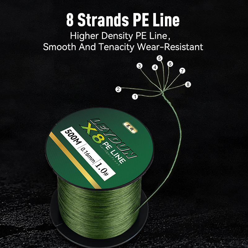 LEYDUN 500m Senar Pancing Mikr - Ice Fishing Line ulasan dan harga