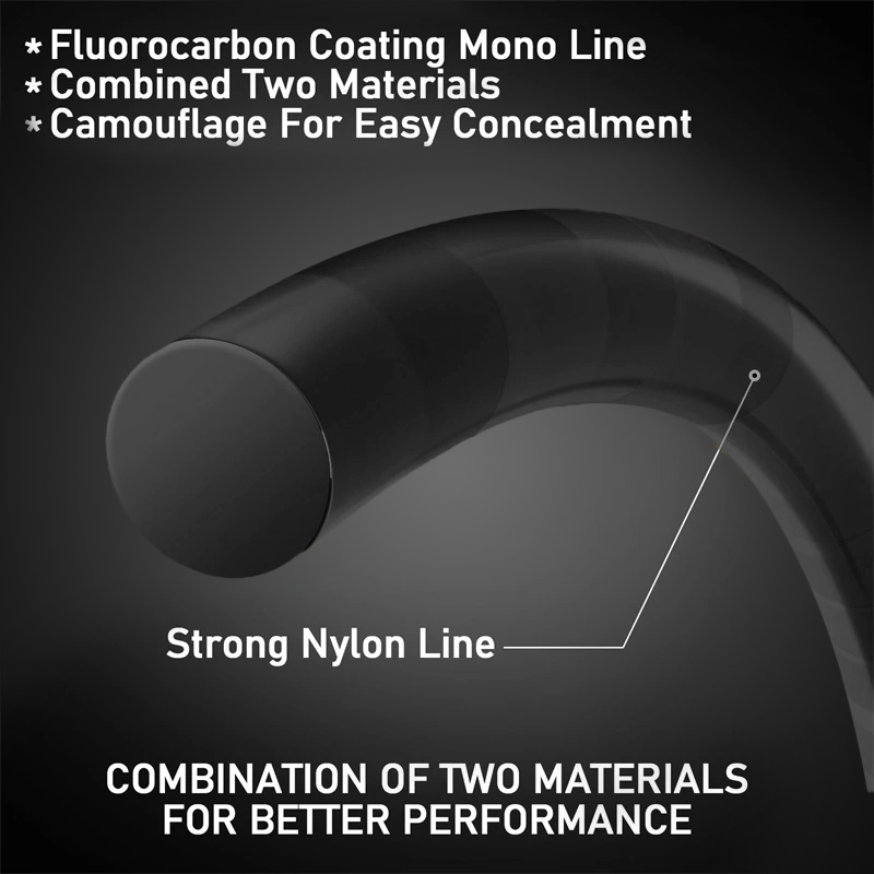 ZUKIBO senar pancing nilon tid - Copolymer Line ulasan dan harga