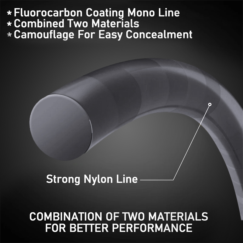 ZUKIBO senar pancing tidak ter - Copolymer Line ulasan dan harga